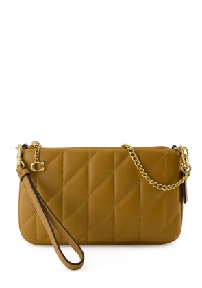 Coach quilted clutch bag - Brown
