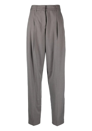 REMAIN pleat-detailing tailored trousers - Grey