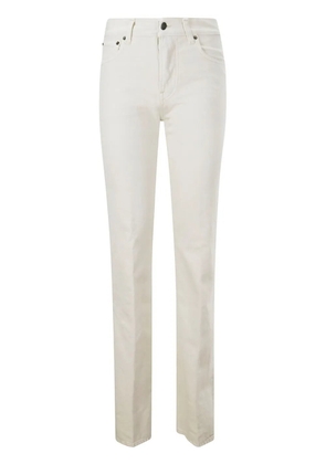 Haikure Flora straight jeans - White