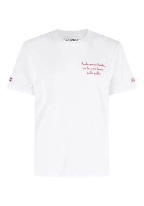 MC2 Saint Barth Arnott embroidered T-shirt - White