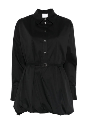 Su belted shirt - Black
