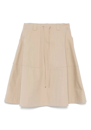 Moschino A-line midi skirt - Neutrals