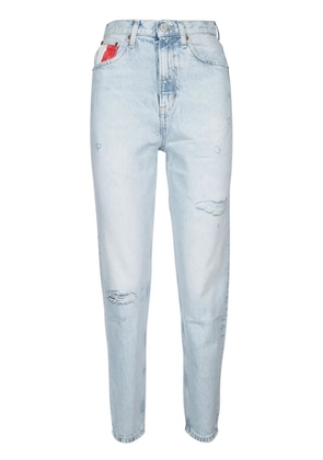 Tommy Jeans distressed-finish skinny jeans - Blue