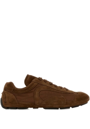 Prada Montecarlo Re-Edition 2005 suede sneakers - Brown
