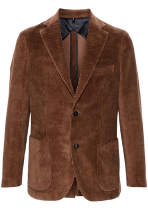 Incotex cotton blazer - Brown
