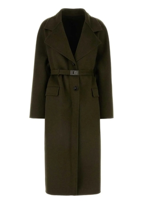 Ferragamo single-breasted coat - Green