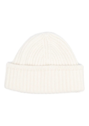 Blanca Vita chunky-knit beanie hat - White