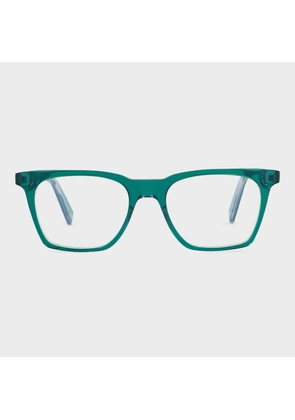 Paul Smith Green 'Keston' Spectacles Multicolour