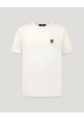 Belstaff T-shirt Men's Cotton Jersey Silver Birch Size 2XL