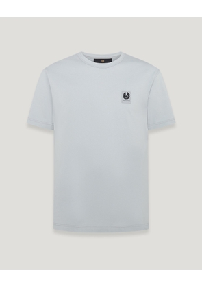 Belstaff T-shirt Men's Cotton Jersey Quarry Blue Size 3XL