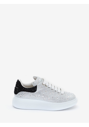 ALEXANDER MCQUEEN - Crystal-embellished Oversized Sneaker - Item 611697WHZ399329