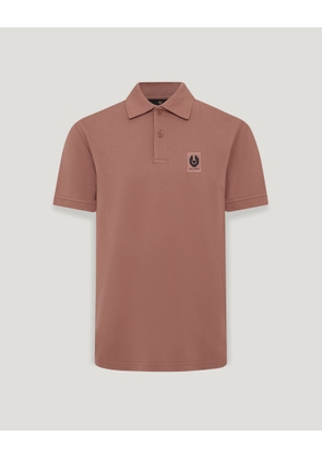 Belstaff Polo Men's Cotton Pique Cedar Wood Size 3XL