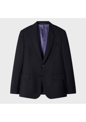 Paul Smith The Soho - Tailored-Fit Navy Wool 'A Suit To Travel In' Blazer Blue