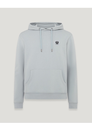 Belstaff Hoodie Men's Cotton Fleece Quarry Blue Size 3XL