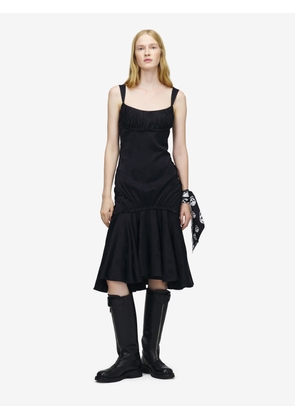 ALEXANDER MCQUEEN - Skull Jacquard Midi Dress - Item 846911QGABI1000