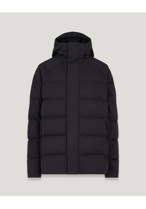 Belstaff Apex Jacket Men's Cotton Gabardine Black Size 2XL