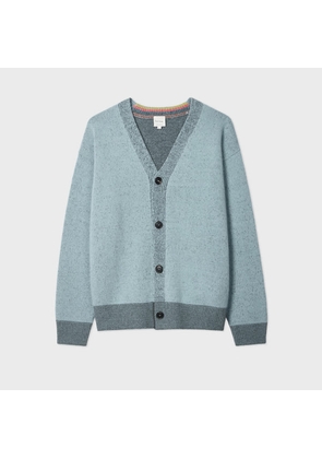 Paul Smith Light Blue Lambswool Cardigan