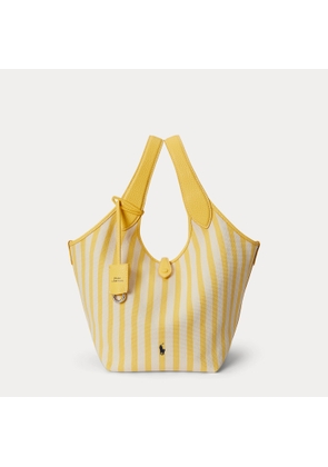 Polo Play Striped Canvas Tote