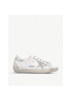 Womens Golden Goose Women's Superstar W77 Leather Trainers