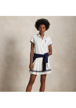 40.5 cm Pleated A-Line Performance Skort