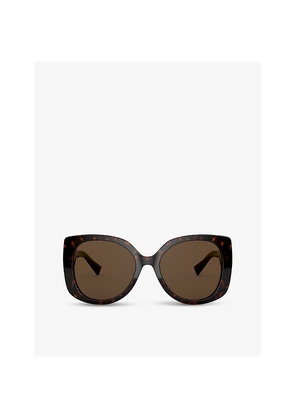 Womens Versace Ve4387 Square-Frame Acetate Sunglasses