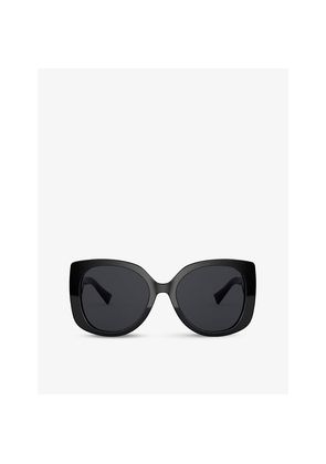 Womens Versace Ve4387 Square-Frame Acetate Sunglasses