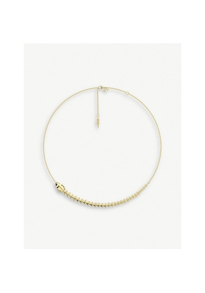 Womens Shaun Leane Serpent Trace Yellow Gold-Plated Vermeil Sterling Silver Necklace