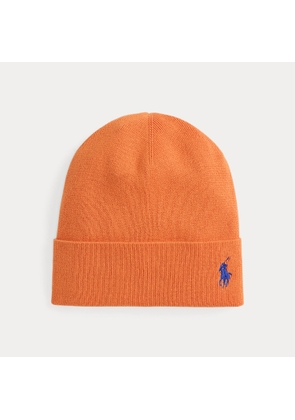 Rib-Knit Cotton Beanie
