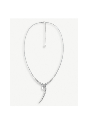 Womens Shaun Leane Drop Hook Sterling Silver Necklace