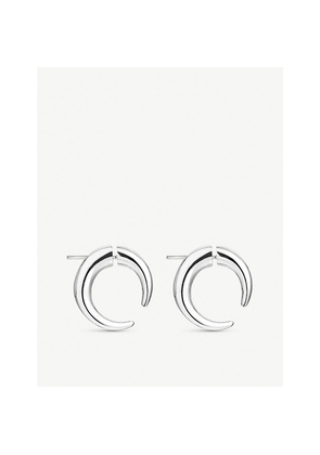 Womens Shaun Leane Quill Talon Sterling Silver Hoop Earrings