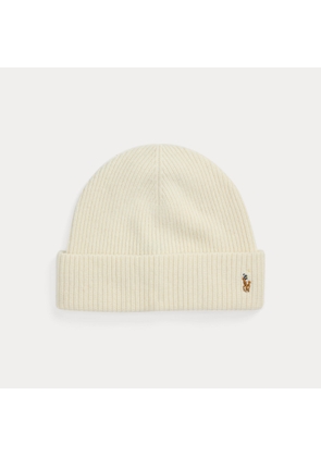 Signature Pony Wool-Blend Beanie