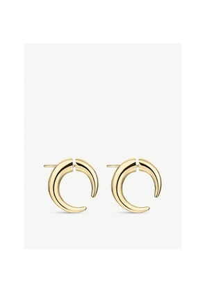Womens Shaun Leane Quill Talon Gold-Vermeil Hoop Earrings