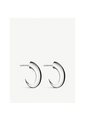 Womens Shaun Leane Cat Claw Sterling Silver Hoop Earrings