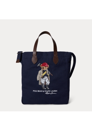 Polo Bear Canvas Shopper Tote