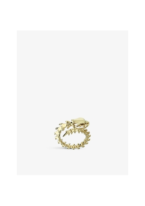 Womens Shaun Leane Serpent Trace Yellow Gold Vermeil Wrap Ring