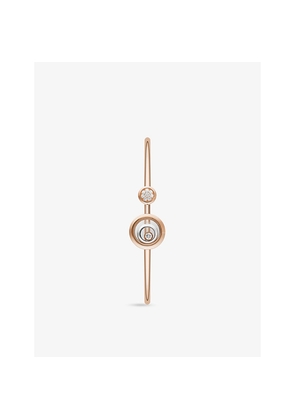 Chopard Happy Spirit 18ct Rose-Gold and White-Gold and Diamond Bangle