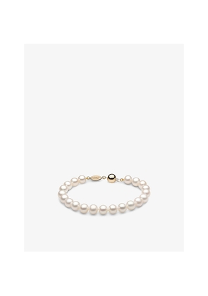 Yoko London Classic 18ct Yellow-Gold and Freshwater Pearl Bracelet