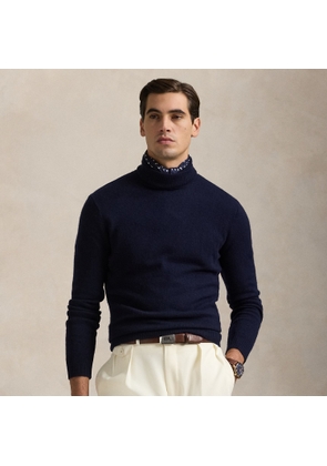 Wool-Cotton Roll Neck Jumper