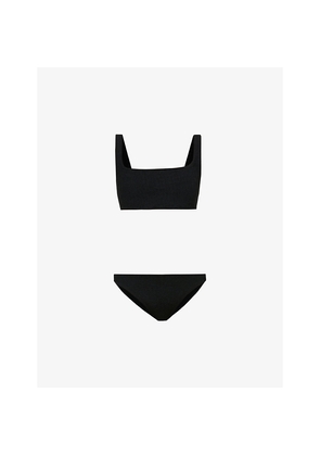 Womens Hunza G Xandra Crinkled Bikini Set