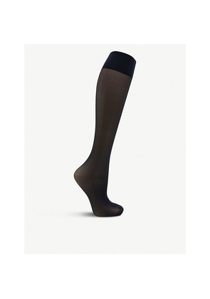 Womens Falke Matt Deluxe 20 Denier Knee-High Socks