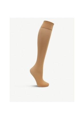 Womens Falke Matt Deluxe 20 Denier Knee-Highs