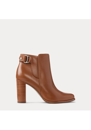 Tasha Calfskin Bootie Heel