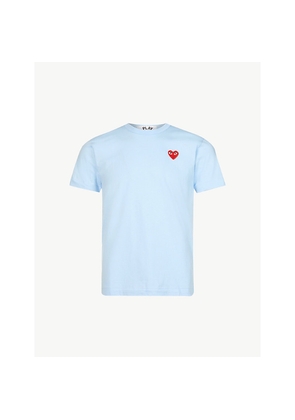 Mens Comme Des Garcons Play Heart Cotton-Jersey T-Shirt