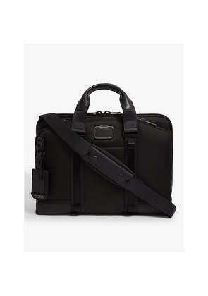Mens Tumi Aviano Slim Woven Briefcase