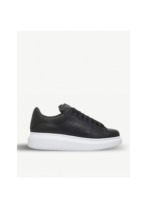 Womens Alexander McQueen Women's Runway Leather Platform Trainers