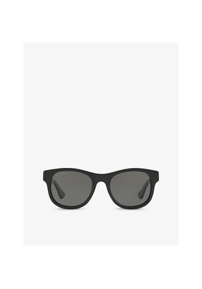 Womens Gucci Gg0003Sn Square-Frame Acetate Sunglasses