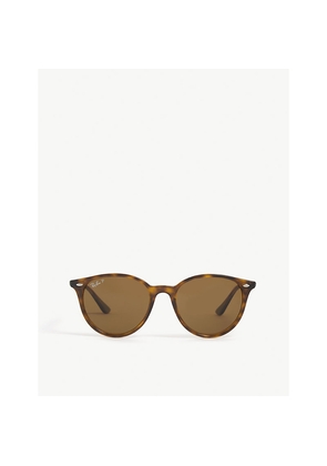 Mens Ray-Ban Rb4305 Phantos-Frame Havana Sunglasses