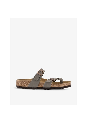 Womens Birkenstock Mayari Faux-Leather Sandals