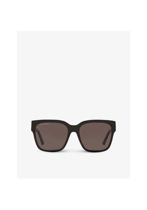 Womens Balenciaga Bb0056S Square-Frame Sunglasses