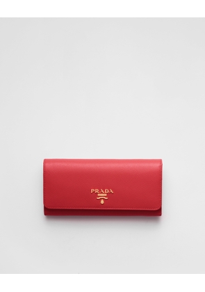 Large Saffiano Leather Wallet